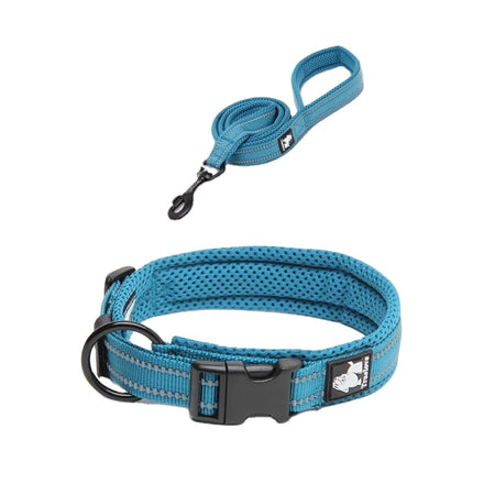 Truelove Wholesale Premium Nylon Reflective Fashion Designer Adjustable Outdoor Luxury Heavy Duty Pet Dog Cat Collar Leash Set