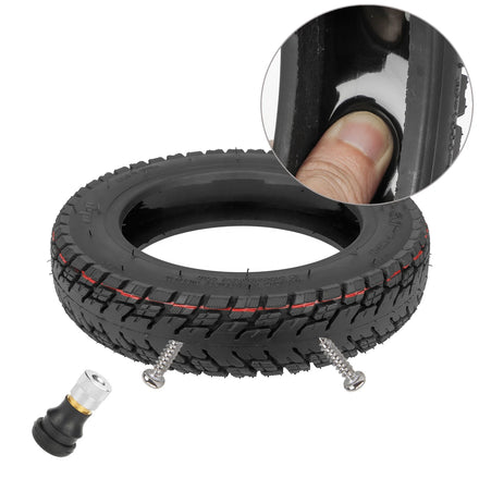 Ulip Self-repairing 10*2-6.1 Off-road Tubeless Tire With Valve for Xiaomi M365 Pro Pro 2 1S MI3 Scooters 10 Inch Vacuum Tyre