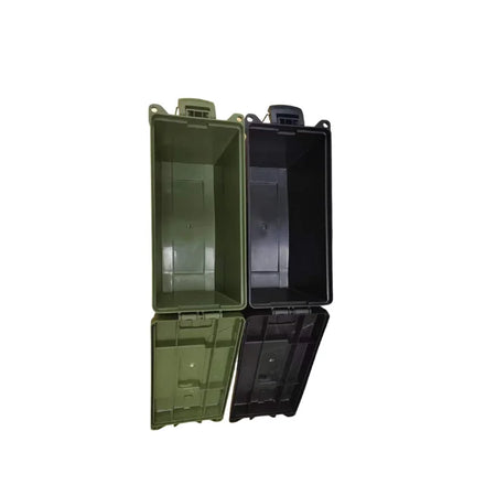 Mini Compact 30cal M19A1 Tactical Waterproof Tool Battery Storage Box Plastic Ammo Box Green