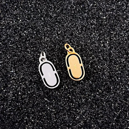 Hypoallergenic Round Stamping Blank Pendants Charms for Bracelet Necklace Diy Craft Jewelry Custom Logo Stainless Steel Oval Tag