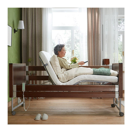 Electric Hospital Bed Sheets Medical Mattress Home Care Bed for the Elderly Adjustable Back Rest Bed for Patient