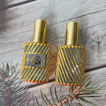 Perfume Bottling 12ml High-end Portable Sample Spray Bottle Senior Fine Empty Bottle Glass Pressed Bottle