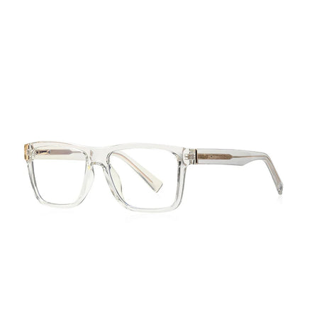 Fashion Classic Tr90 Men Glasses Computer Optic Frame Blue Light Blocking Eyewear Men Round Glasses Wholesale
