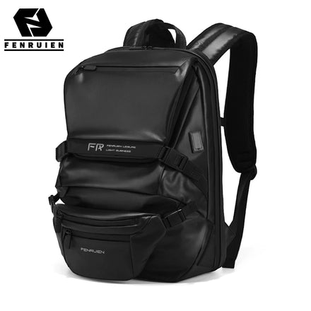 2022 New Trending Laptop Travel Usb Black Men's Backpack Large Capac 2 in 1 Detachable Laptop Backpacks 17 Inch