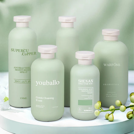 Household Essentials 500ml Cosmetic Empty Plastic Bottle for Shampoo and Conditioner Bottles