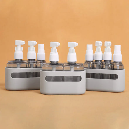 Outdoor Travel Kit Refillable Mist Spray Bottle Plastic 50ML 100Ml Squeeze Cosmetics Bottles Plastic Travel Bottle