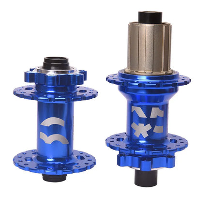 Front Rear Hub for MTB Mountain Bike with 32 Holes Aluminum Alloy QR Thru Axle 2 Rear 5 Bearings 6 Pawls 3 Teeth 066