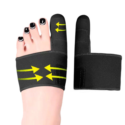 Elastic Fabric Toe Separator Bunion Brace Bandage Hallux Valgus Orthopedic Sleeve Devices Bunion Big Toe Corrector HA01207