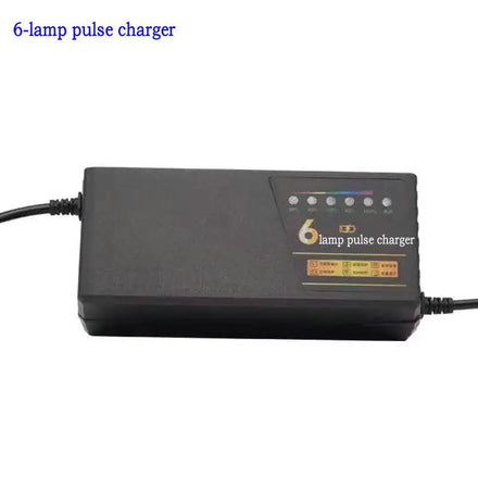 60v48V72V84v12ah-50ah 1.8-2.8A Charger Automatic Shutdown for Intelligent Electric BIKE Tricycle+6 Lights for LEAD ACID BATTERY