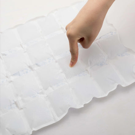 BAOLUN Self-priming Non-woven Fabric Cooling Ice Bag Custom Ice Packs Shipping Soak Ice Pack for Transportation