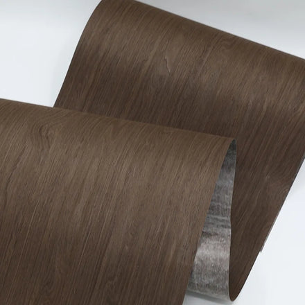 Greenland Engineered Wood Veneer Smoked Walnut Furniture Door Plywood Veneer for Project Recon Wood Veneer Artificial Size 2'*8'