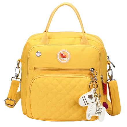 Fashion Lady Waterproof Polyester Mommy Diaper Bag Backpack School Kids Lunch Bags