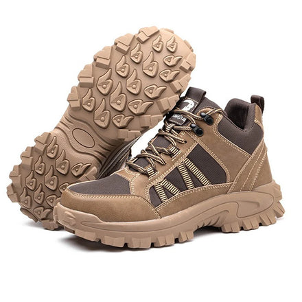 DianSen Outdoor Sports Hiking Boots 665 Womens Mens Indestructible Boot Safety Shoes Steel Toe Work Boots