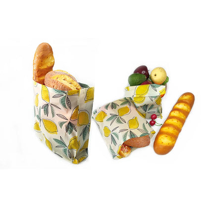Food Storage Wrappers Beeswax Cloth Organic Beeswax Wraps Cling Alternative to Plastic Bags