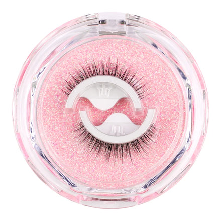 2023 Hot Sale Removalable No Glue Self Stick Lashes Reusable Self Adhesive Eye Lashes Strip 3 Seconds to Wear