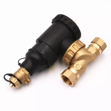 Wholesale New Packaged Brass Manual Control HVAC Central Valves Magnetic Water Filter System for Wall-Mounted Floor Heating