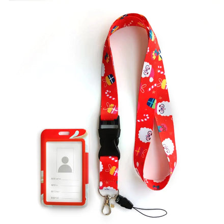 Lebei Custom Logo Business Card & Badge Holder with Lanyard ABS ID Card Holder Minimum Order Not Required