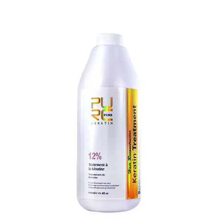 Brazil Keratin 12% Gel 1000ml Baked Oil Hair Conditioner Nourishing Straightening Softening Relief for Dry Frizzy Hair