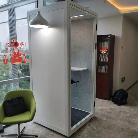 Office Acoustic Cabin Office Pod Soundproof Phone Booth Musical Instrument Piano Practice Silence Booth