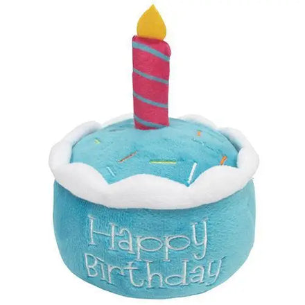 Hot Sale Birthday Cake Plush Cute Biodegradable Durable Chew Toy for Dogs