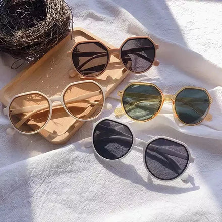 Hot-Selling Zhejiang Sunglasses 2026 New Retro Sun Glasses for Woman Luxury Street Shooting Small Frame Sunglasses