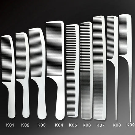Manufacture Factory Price Steel Comb Metal Stainless Steel Best Quality Salon Hair Tool Accessories
