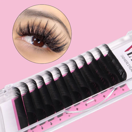 For Hot Sale Wholesale Individual Full Volume Eyelash Extension Lashes-Private Label Mink/Silk Synthetic Hair Cruelty-Free
