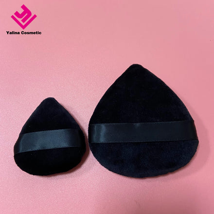 Custom Heart Teardrop Shape for Women Facial Foundation Powder Puff Makeup Sponge Puff
