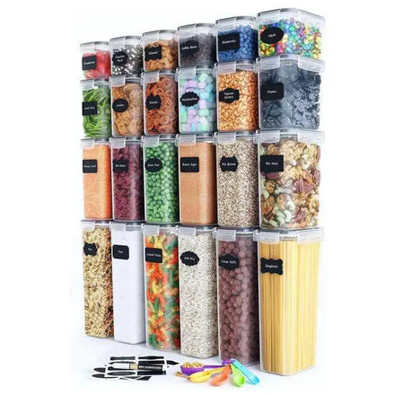 2023 Hot Sales Clear Food Storage Containers Airtight Food Storage Containers Kitchen Organizer Food Storage Containers Set
