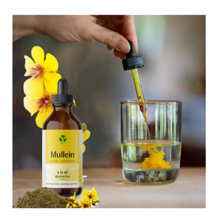 OEM Private Label Natural Organic Mullein Leaf Liquid Extract Drops