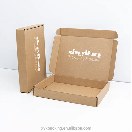 Free Design Color Corrugated Cardboard Paper Packaging Shipping Boxes for Luxury Branded