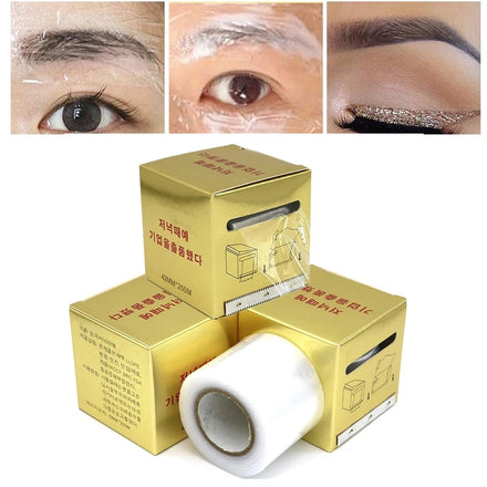 42MM*200M Tattoo Clear Wrap Tattoo Preservative Film Microblading Eyebrow Permanent Wrap Cover Tape Makeup