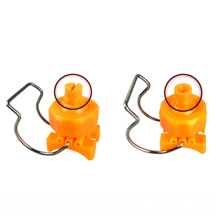 Plastic Flat Fanfull Cone Clamp Spray NozzleAdjustable Ball Clip Spray Nozzle