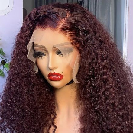 GL 12A Raw Hd Lace Frontal Wig Super Double Drawn Vietnamese Hair Wig Raw Burmese Curly Wigs Human Hair Lace Frontal