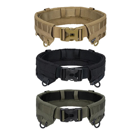 IDOGEAR 500D Nylon Adjustable MOLLE MRB Combat Belt Wholesale Tactical Belt with Inner Belt