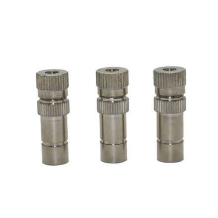 8mm Low Pressure Brass Anti-drip Cooling Misting Nozzle for Gareden Irrigation 0.2-0.6mm Fog Atomizing Sprayer Nozzle