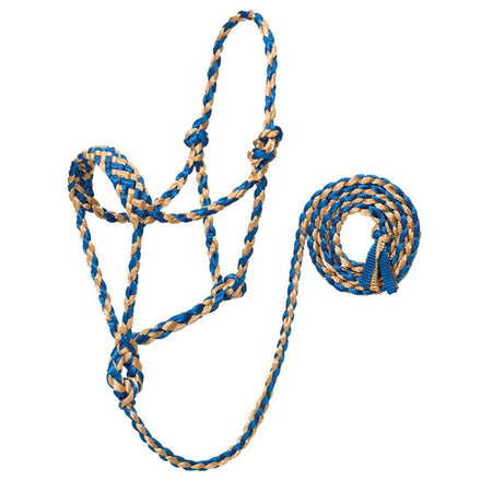 New 2026 High Quality Handy Horse Halter Lead Rope Western Saddle Style Nylon/PP Material Comfortable Custom Logo