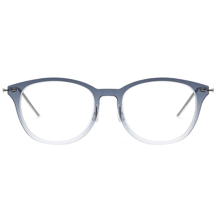 SH6506 Small Face Retro Simple Oval Eye Glasses Frame Titanium Anti Blue Titanium Eyeglasses Frame