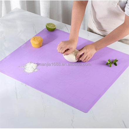 MANJIA Non-stick Silicone Dough Rolling Mat Silicone Baking Mat Manufacturers Silicone Pastry Mat