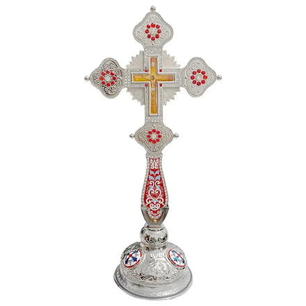 Orthodox Greek Orthodox Cross Blessing Cross Catholic Religious Priest Christmas Church Decoration