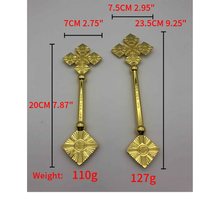 JERUSALEM Blessing Hand Cross Greek Orthodox Religious Cross for Church