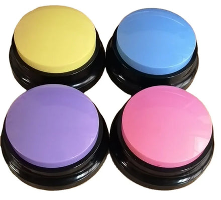 Dog Buttons Recordable Buttons Talk Communication Training Buzzers Recording Function Dog Training Speaking Buttons