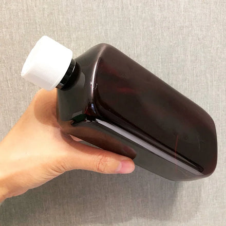 Wholesale Custom 500ml Cosmetic Body Wash Soap Plastic Bottle Body Squeeze PET Bottles