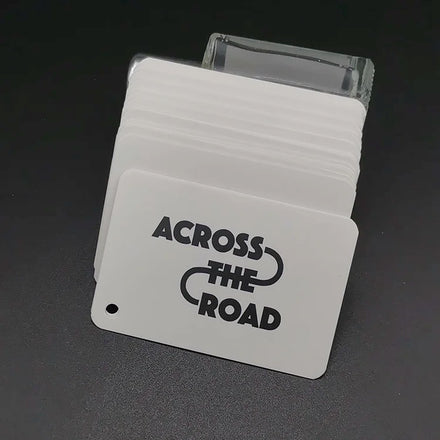 Matte Coated Finish Custom Package Tag Luxury Tag Hangtag for Bag Hair Tags