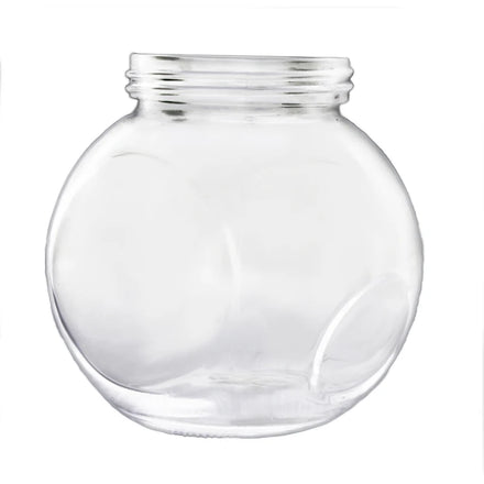 50ml 180ml 380ml 480ml Custom Logo Transparent Glass Jam Jars Large Capacity Candy Glass Jar Grains Storage Jar Glass Container