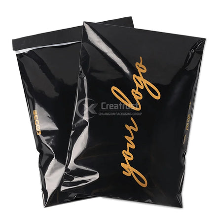 GDCX Custom Logo Printed Mailers Printing Large Bag Frosted Blank Black Reusable Shipping Big Poly Mailer Bags