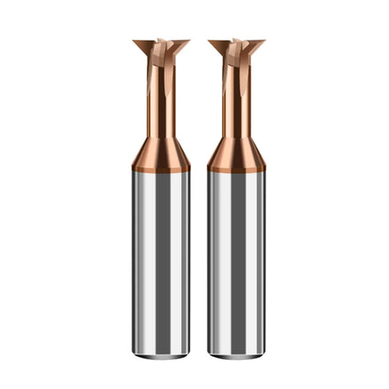 Custom OEM/ODM Nisun Tools Dovetail Cutter Solid Carbide CNC Milling Tool with AlTin Coating HRC70 2-4 Flutes 3-Year Warranty