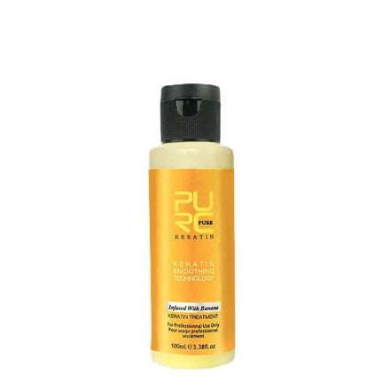Banana Flavored 12% Brazil Baked Oil Is Soft Smooth Dry Rough Straight and Shiny Brazil Keratin
