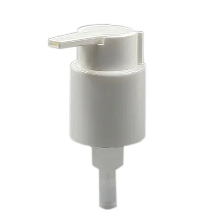 Factory Wholesale Plastic Twist Lock Lotion Pump Hand Liquid Treatment Pump with Clip for Cream Bottle 24/410 Outside Spring
