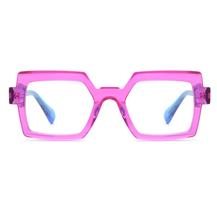 Fashion Oversize Square Acetate Optical Frame Glasses Stylish Eyeglasses Spectacles